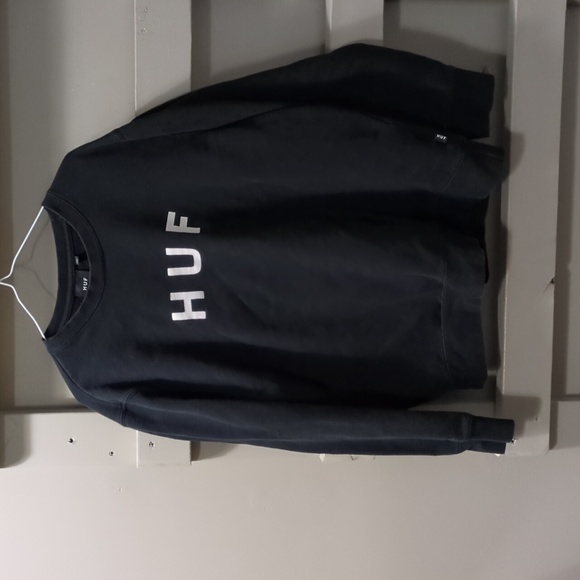 Black Huf Crewneck - Picture 1 of 5